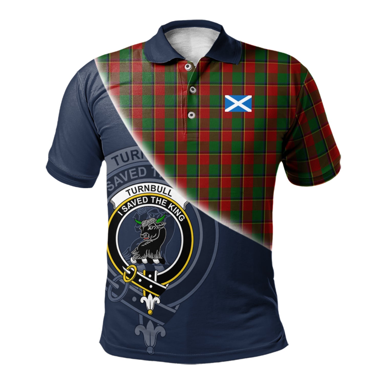 scottish-turnbull-dress-clan-crest-tartan-scotland-flag-half-style-polo-shirt