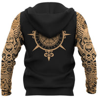 Viking Hoodie Tattoo All Over Print Special (Zip) RLT12 - Wonder Print Shop