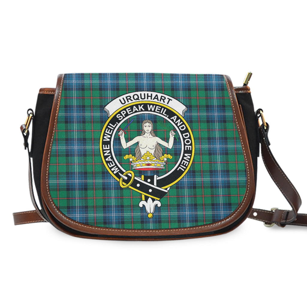 scottish-urquhart-ancient-clan-crest-tartan-saddle-bag