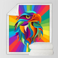 flying-eagle-watercolor-soft-throw-blanket