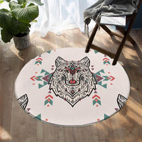 native-american-howling-wolf-round-carpet