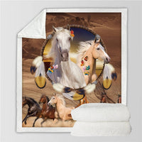 horses-dusty-lightning-printed-throw-blanket