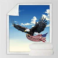 flying-eagle-watercolor-soft-throw-blanket