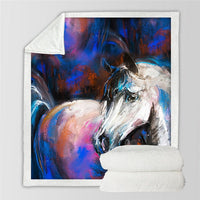 horses-dusty-lightning-printed-throw-blanket