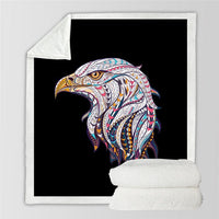flying-eagle-watercolor-soft-throw-blanket