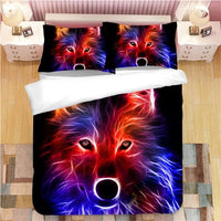 Native American Howling Wolves Under Moonlight Bedding Set LT10 - Wonder Print Shop