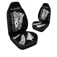 New Zealand Rugby Car Seat Covers Haka All Blacks mix Ta Moko LT13 - Wonder Print Shop