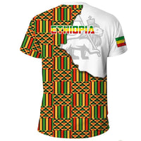 Ethiopia T Shirt Map LT10 - Wonder Print Shop