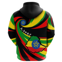 Ethiopia Creative Zip Hoodie LT10 - Wonder Print Shop