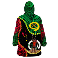 Vanuatu 42nd Anniversary Hoodie Tugeta Yumi Selebretem Indipendens Dei Wearable Blanket Hoodie - Wonder Print Shop