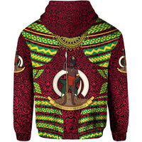 Custom Vanuatu Special Independence Anniversary Hoodie Creative Style Red LT8 - Wonder Print Shop