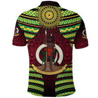 Vanuatu Polo Shirt Special Independence Anniversary Creative Style Gradient Red LT8 - Wonder Print Shop