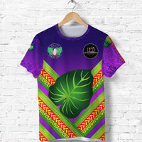 Custom Fiji Vuci Rugby Club T Shirt Creative Style Purple, Custom Text And Number LT8 - Wonder Print Shop