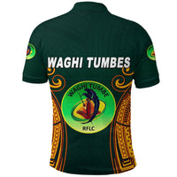 Papua New Guinea Waghi Tumbes Polo Shirt Rugby Green LT8 - Wonder Print Shop