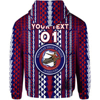 Custom Hawaii Waianae High School Zip Hoodie Seariders Simple Style LT8 - Wonder Print Shop