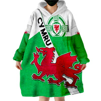 Wales Football Come On Welsh Dragons With Celtic Knot Pattern Wearable Blanket Hoodie - Wonder Print Shop