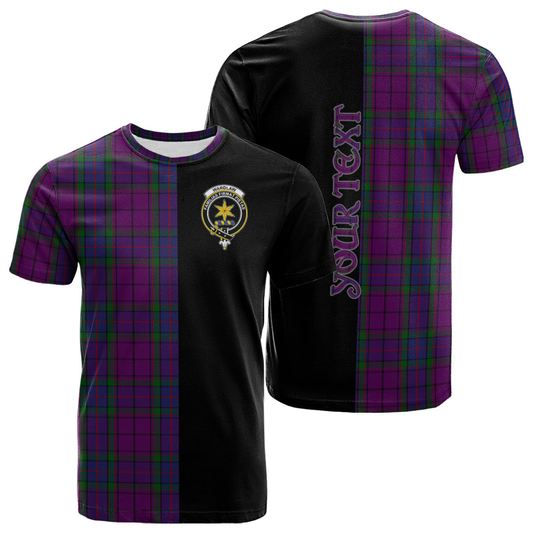scottish-wardlaw-clan-crest-tartan-personalize-half-t-shirt