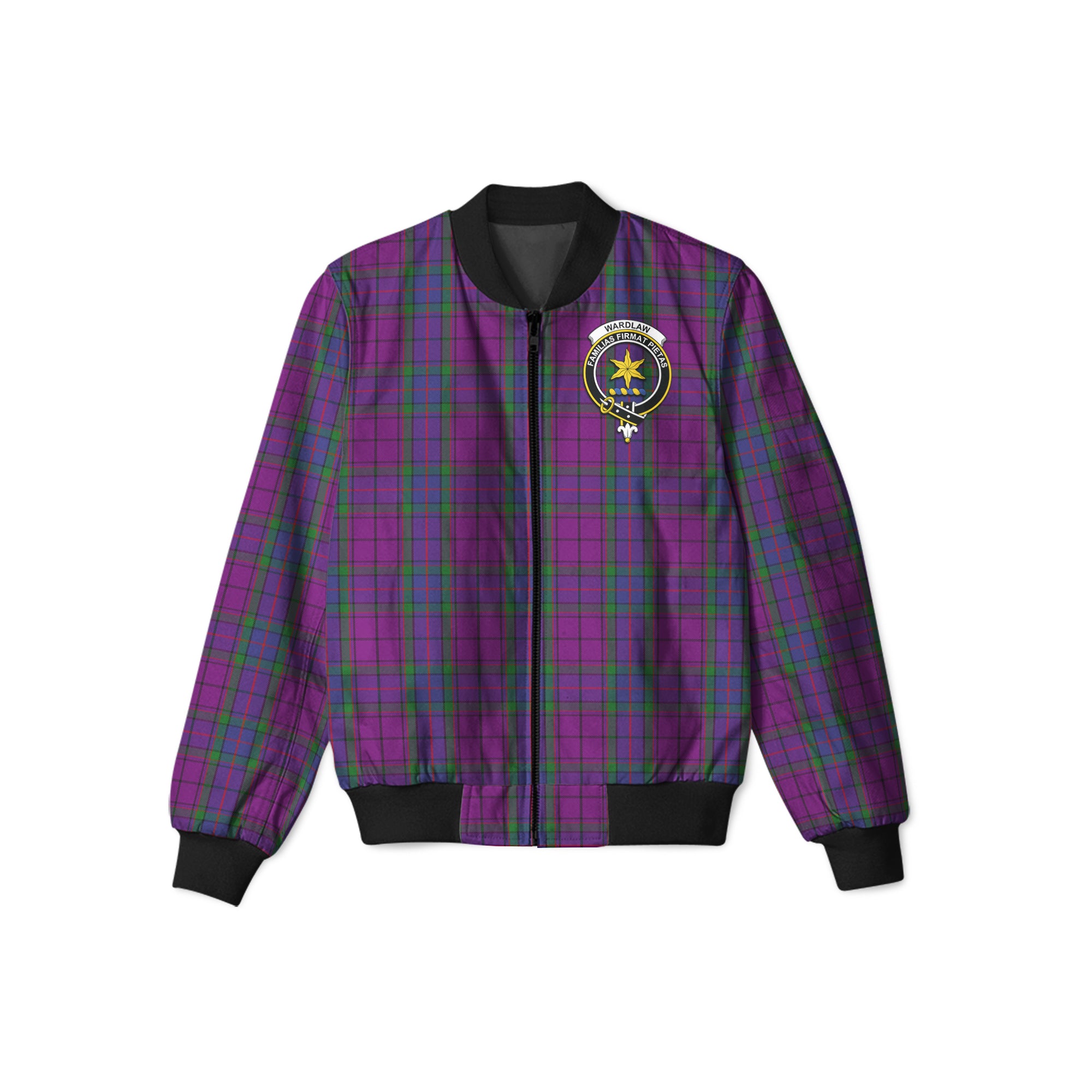 scottish-wardlaw-clan-crest-tartan-bomber-jacket