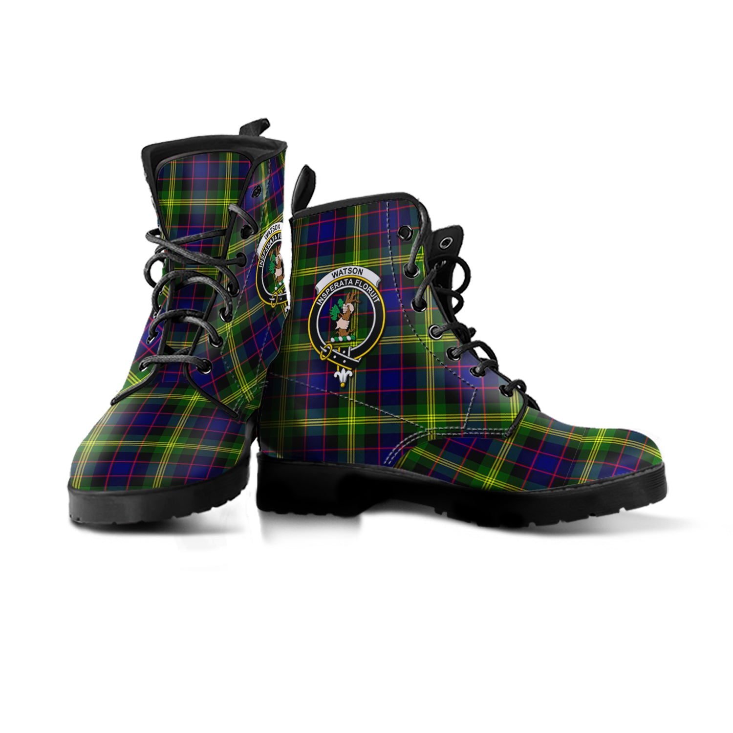 scottish-watson-modern-clan-crest-tartan-leather-boots