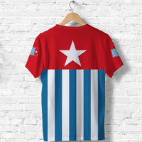 West Papua T Shirt Morning Star Flag Lt4 - Wonder Print Shop