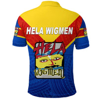 Papua New Guinea Hela Wigmen Polo Shirt Rugby Original Style LT8 - Wonder Print Shop