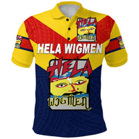 Papua New Guinea Hela Wigmen Polo Shirt Rugby Simple Style LT8 - Wonder Print Shop