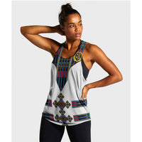 (Custom Personalised) Eritrea Women Racerback Tank Fancy Tibeb Vibes - Flag Style LT8 - Wonder Print Shop
