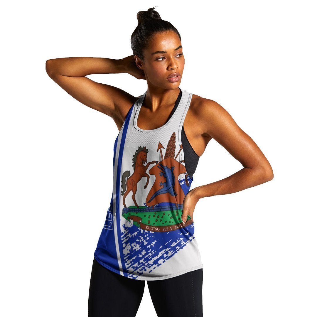 african-tank-top-lesotho-womens-racerback-tank-quarter-style