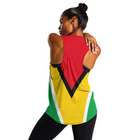 Guyana Women Tank Top Flag Style LT6 - Wonder Print Shop