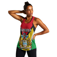 Guyana Women Tank Top Flag Style LT6 - Wonder Print Shop
