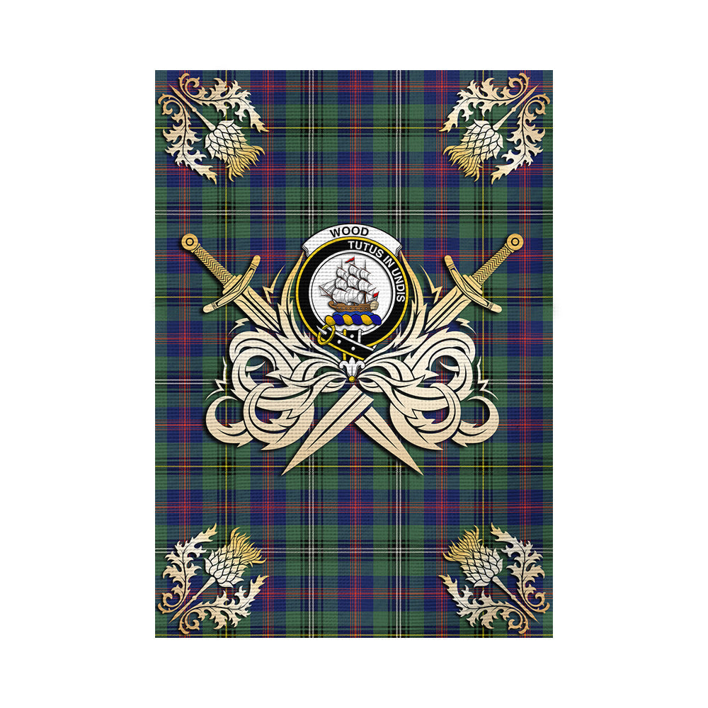 scottish-wood-modern-clan-crest-courage-sword-tartan-garden-flag