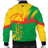 Wonder Print Shop Jacket Burkina Faso Pride Burkindi Bomber Jacket Prime Style LT10 - Wonder Print Shop
