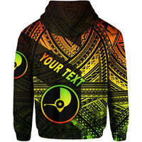 Custom FSM Yap Zip Hoodie Original Style Reggae LT8 - Wonder Print Shop