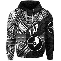 FSM Yap Hoodie Happy Independence Day Original Vibes Black LT8 - Wonder Print Shop