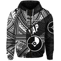 Custom FSM Yap Zip Hoodie Happy Independence Day Original Vibes Black LT8 - Wonder Print Shop