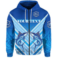Custom Fiji Yasawa Rugby Union Zip Hoodie Creative Style LT8 - Wonder Print Shop