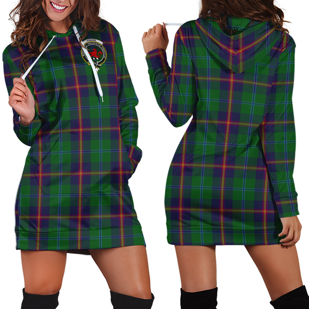 scottish-young-clan-crest-tartan-hoodie-dress
