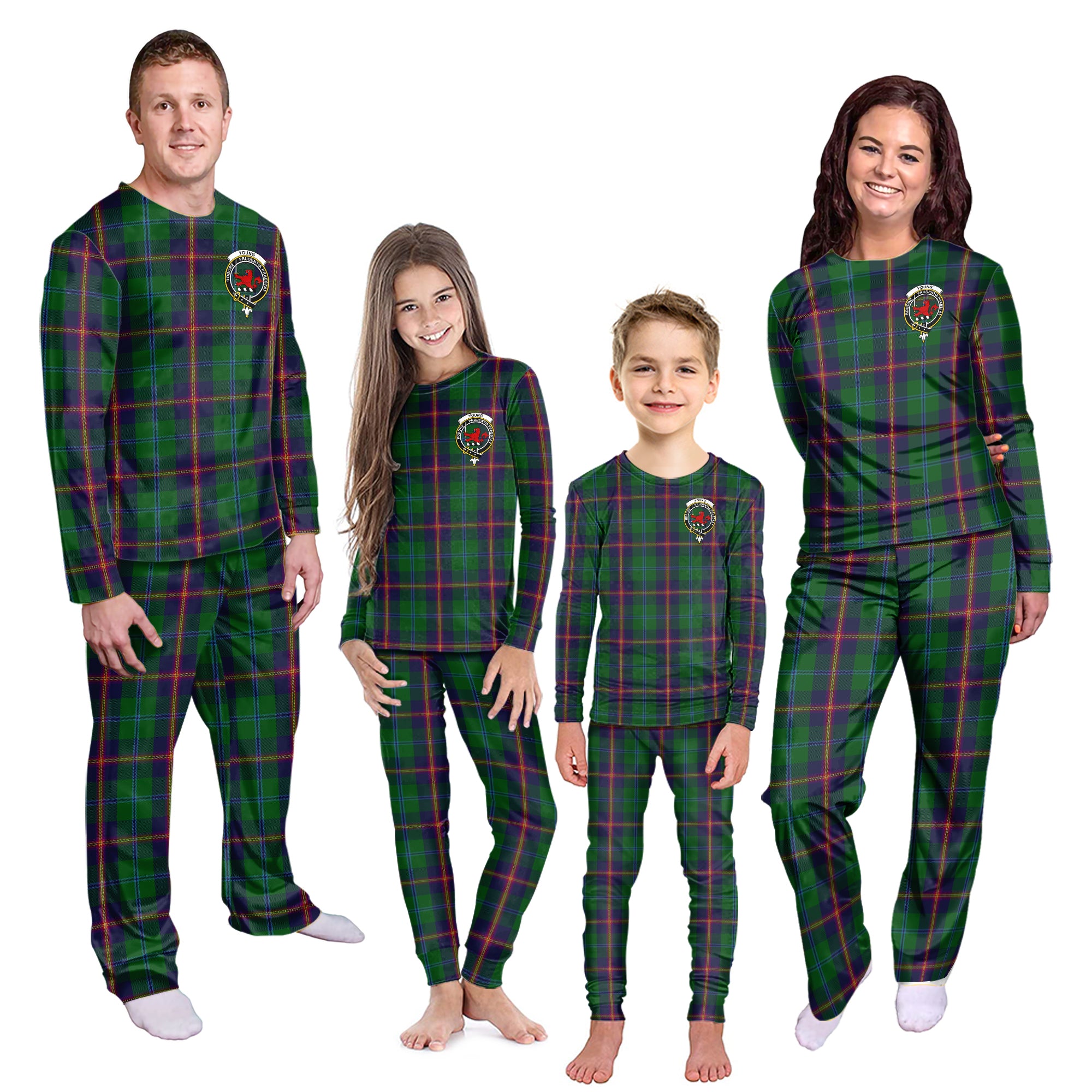 scottish-young-clan-crest-tartan-pajama