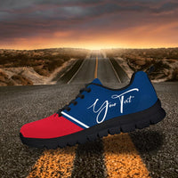 (Custom) Dominican Republic Sneakers Flag Personal Signature - Wonder Print Shop