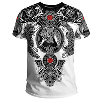 Viking T Shirt, Tattoo All Over Print RLT12 - Wonder Print Shop