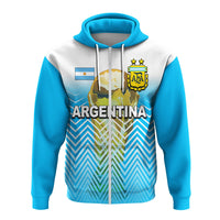 Custom Argentina Football 2022 Hoodie Sport Style LT6 - Wonder Print Shop