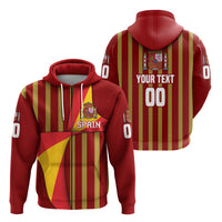 Custom Spain Football 2021 Zip Hoodie Special Style LT16 - Wonder Print Shop