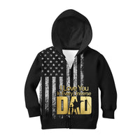 (Custom Personalised) American Flag Father Day Hoodie KID LT6 - Wonder Print Shop
