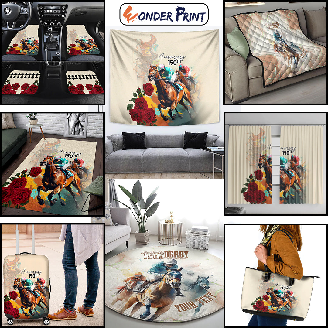 Kentucky Horse Racing Home Set