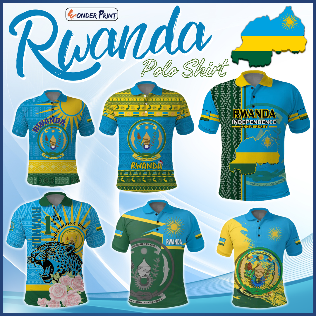 Rwanda Polo Shirt