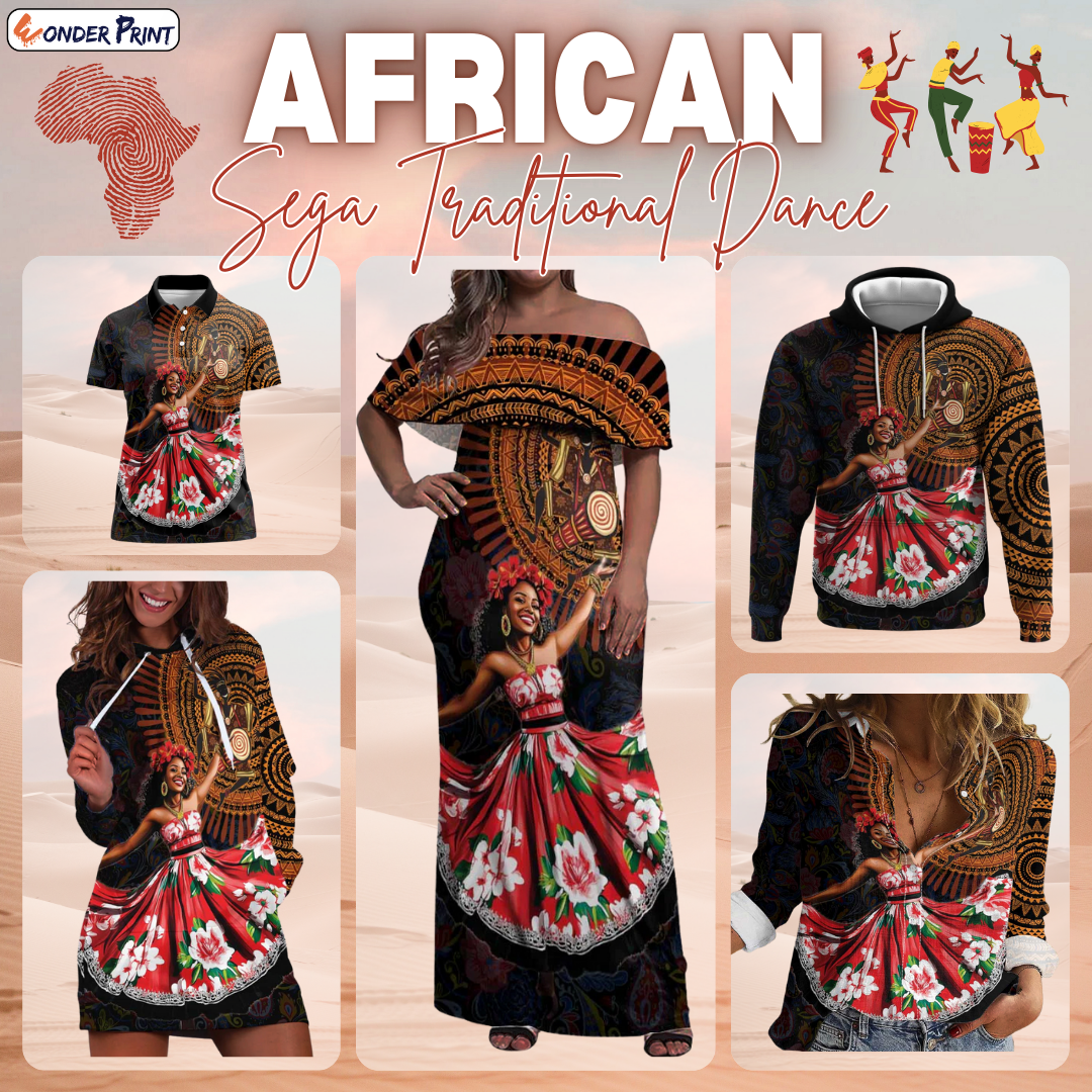 Sega Traditional Dance Paisley Mix African Pattern