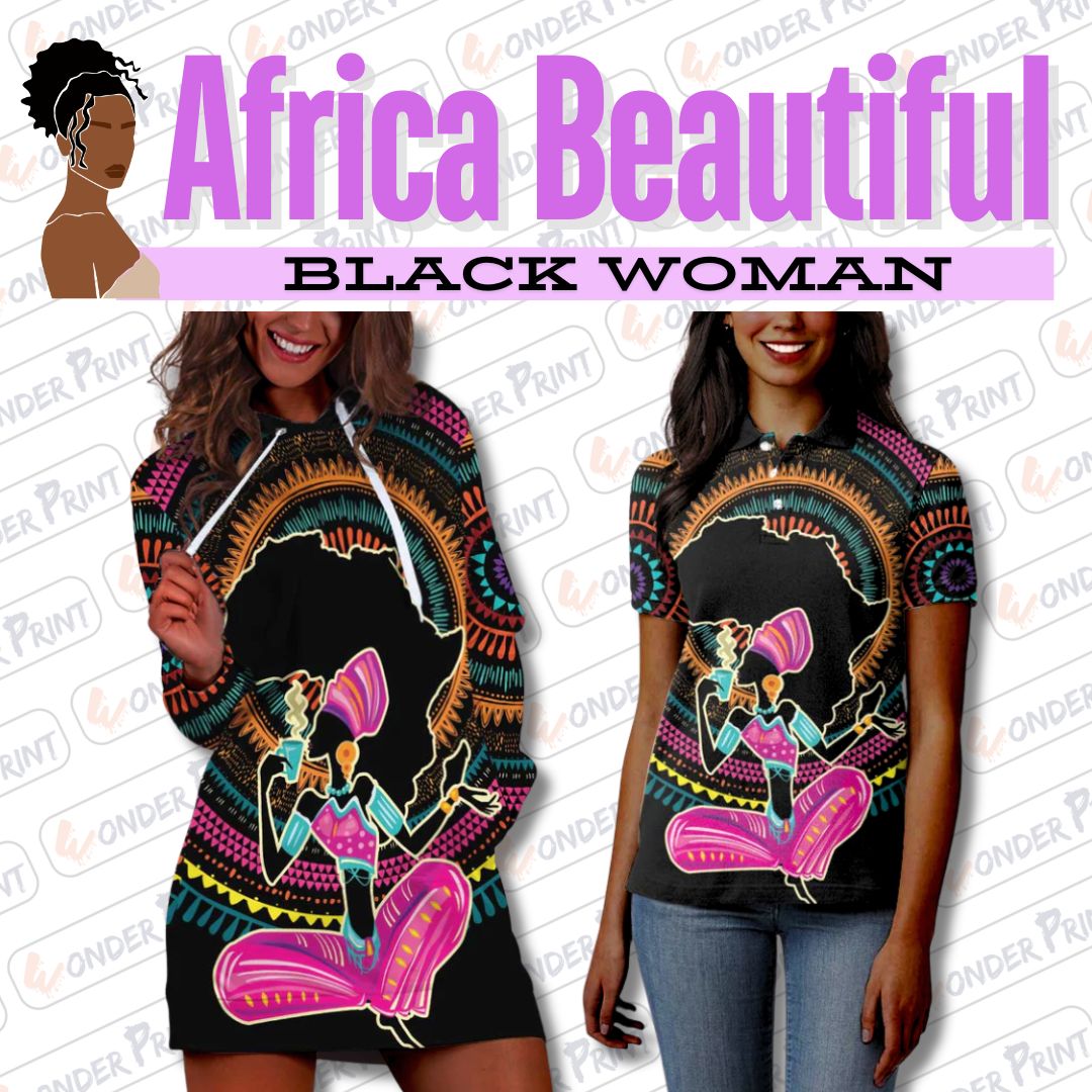 Africa Beautiful Black Woman