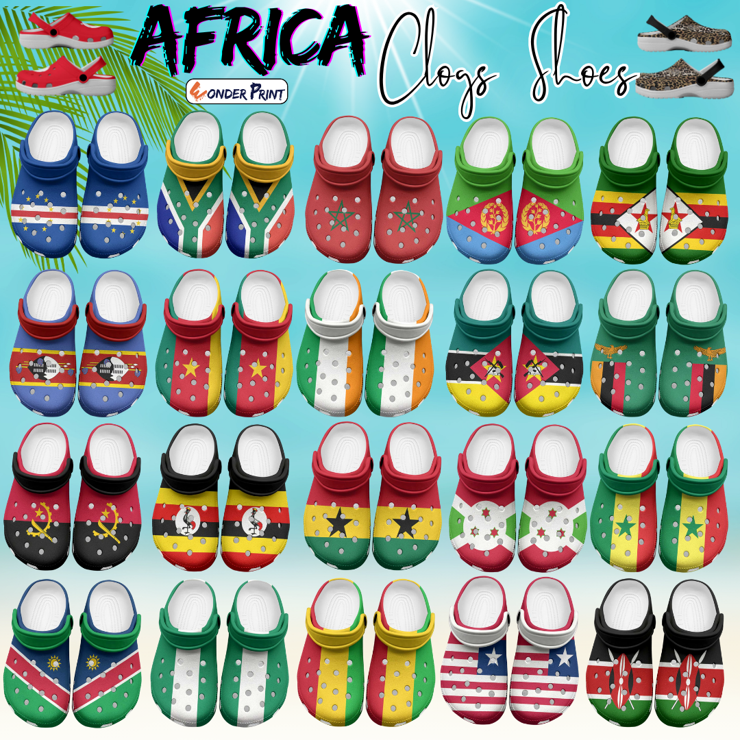 Africa Clogs Shoes