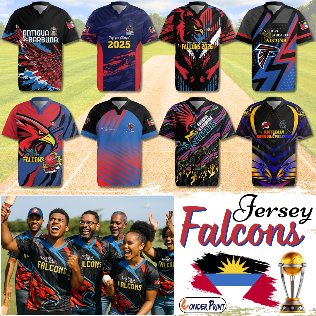 Antigua And Barbuda Cricket Jersey