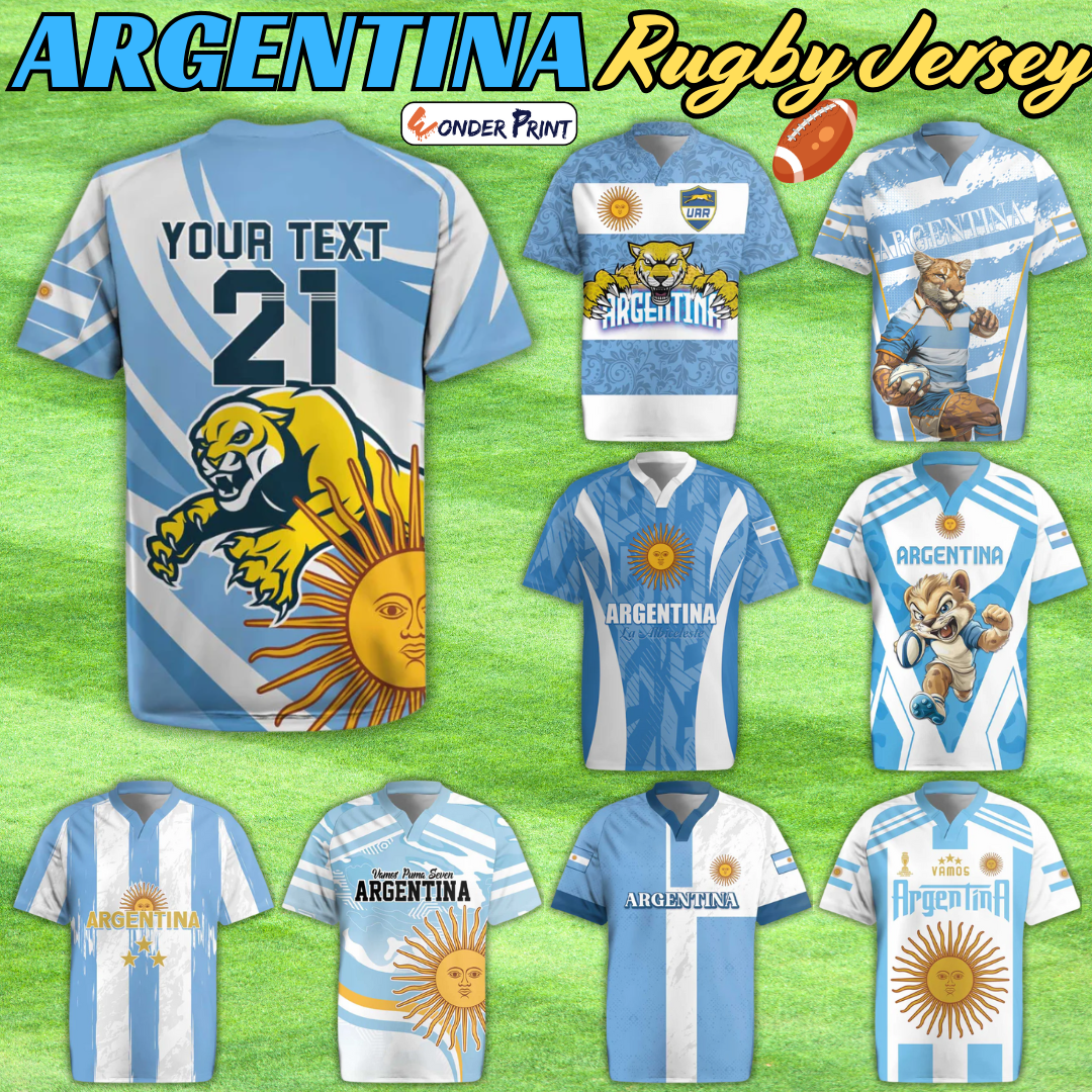 Argentina Rugby Jersey